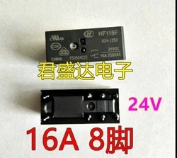 

10 шт./лот реле HF115F-024-1ZS1 HF115F 024-1ZS1 24VDC 024-1ZS1-24VDC 24V 12A 250VAC 5PIN