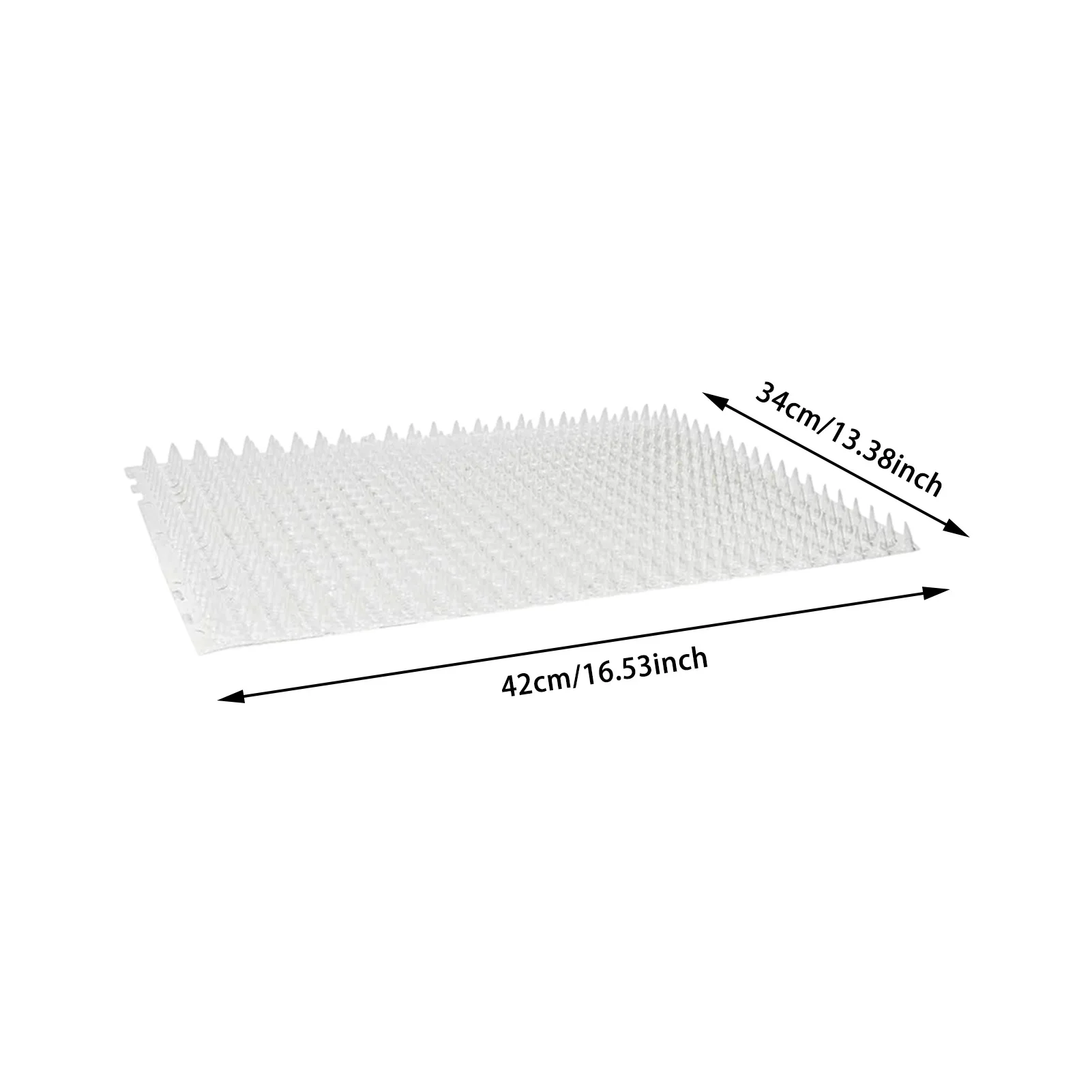 

6PCS Anti-cat Net Cat Repellent Outdoor Scat Mat Pet Deterrent Mat Train Spike #WO
