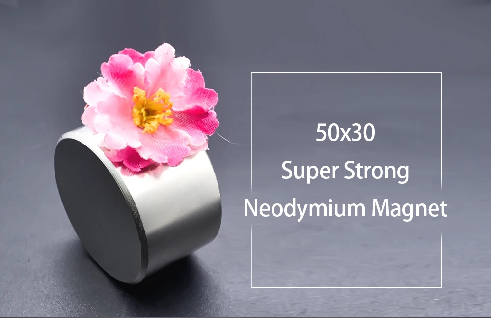 Супер мощный неодимовый магнит сильный N52 50x30 круглый постоянный неодимовый магнит ic редкоземельный Иман neodinio редкоземельный Иман