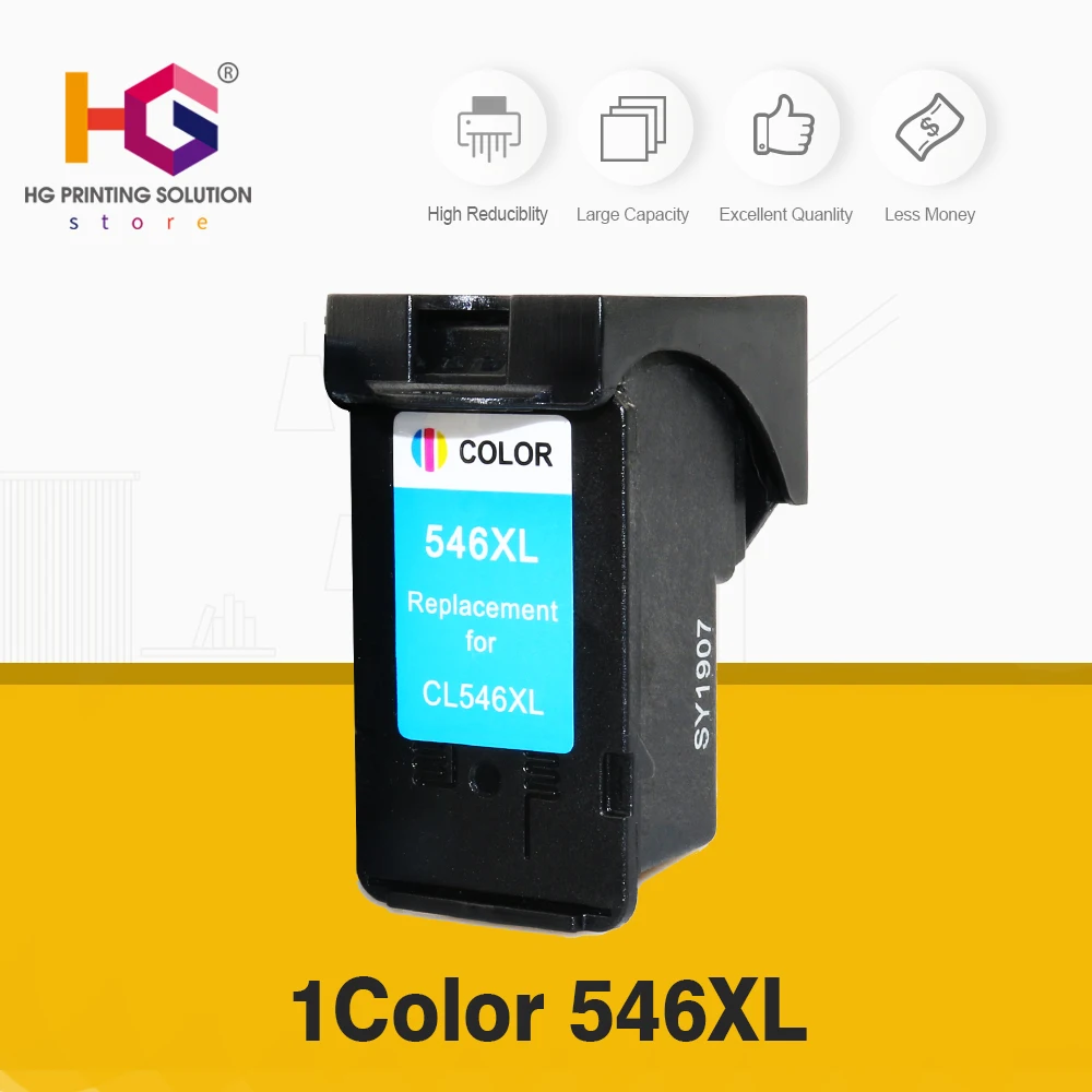1COLOR CL546 2 Черный Совместимость PG545 CL546 чернильный картридж для Canon PG 545 CL 546 Pixma IP2850 MX495 MG2450 MG2550 MG2950 NS28 принтер - Цвет: 1COLOR CL546