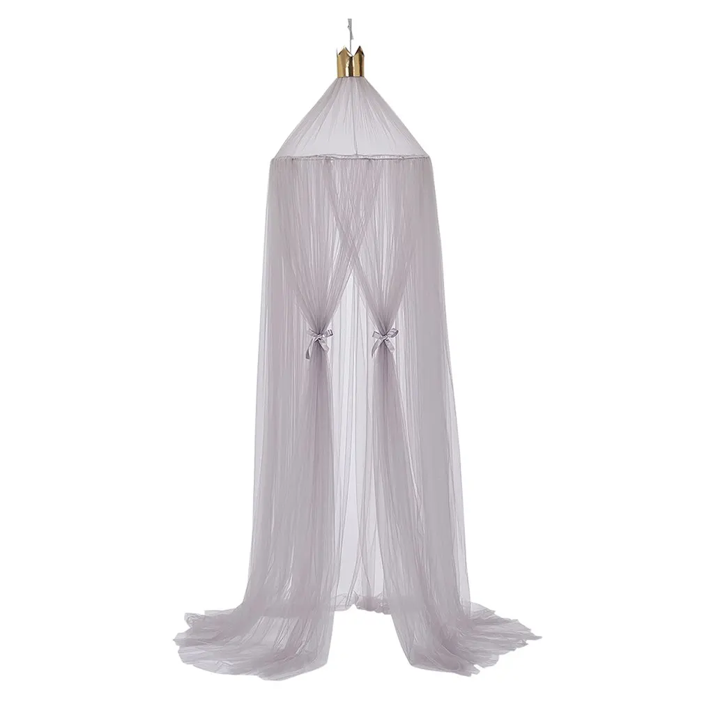 Летние детские постельные принадлежности москитная сетка романтическая круглая