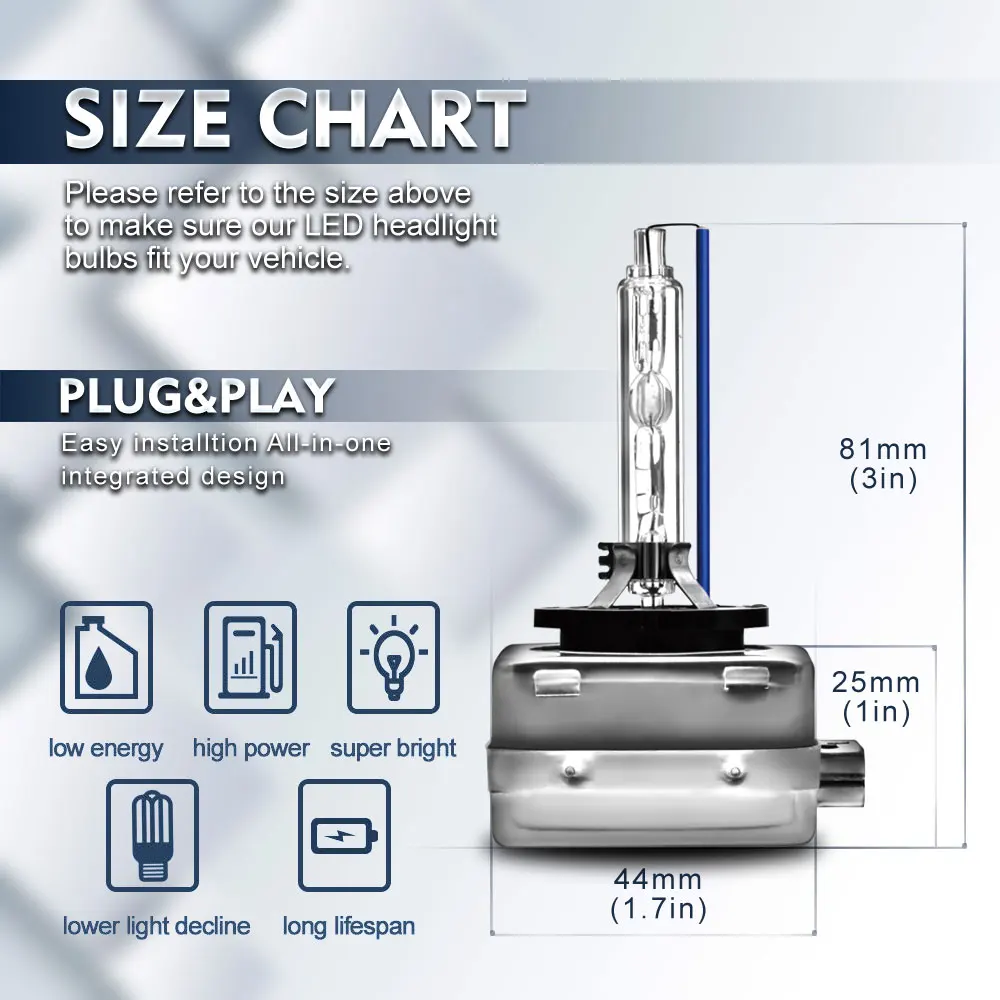 Купить TXVSO8 супер яркие фары D1S D2S D3S D4S Xenon HID Автомобильная Лампа 35 Вт/55 Вт 9000LM Автомобильные фары 4300k 6000K 8000K Комплект