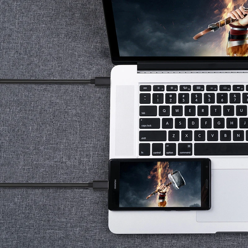 Двусторонний usb кабель для samsung nokia lg htc sony type c iphone lightning oneplus xiaomi зарядка|Кабели
