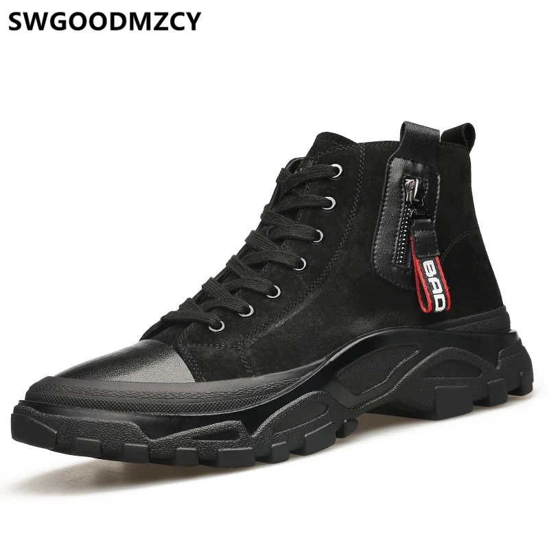 

Мужские ботинки повседневные ботильоны Мужская обувь + мужские кроссовки, легкая спортивная обувь загрузки Pria Мужская обувь Botines Hombre Heren ...