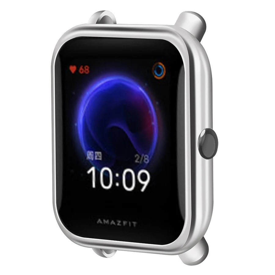 Мягкий защитный чехол из ТПУ для смарт-часов Huami Amazfit Bip U Pro, чехол-рамка для Xiaomi Amazfit Bip UBip Lite, чехол-бампер (art.: 3920b69795fd2) - 3920b69795fd2