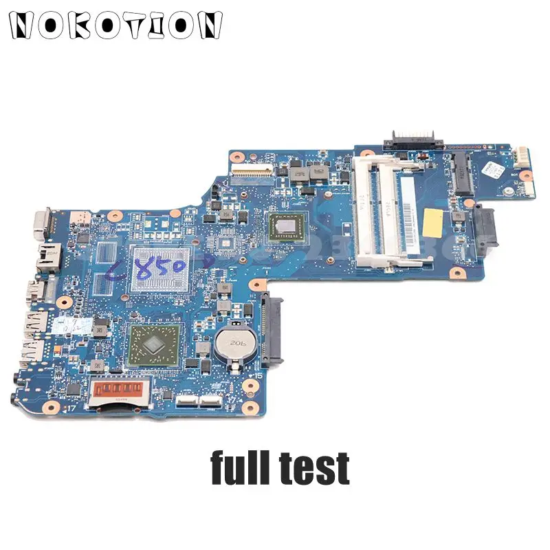 Материнская плата NOKOTION для ноутбука TOSHIBA Satellite C850D L850D 15 6 дюйма DDR3 EM1200 процессор