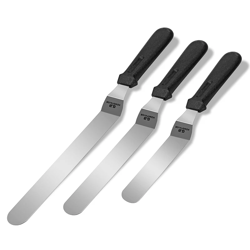 3 Pcs KT005 G. a HOMEFAVOR 8 шт. классический набор ножей для стейка из нержавеющей стали острые зубчатые ножи столовые приборы с черной ручкой - Цвет: 3 Pcs KT005