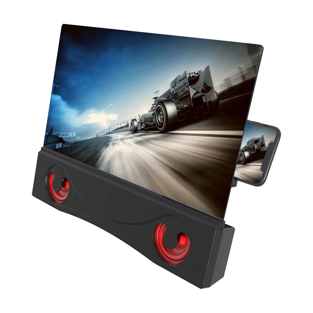 Усилитель экрана телефона Универсальный 3D увеличивающий экран для фильма лупу