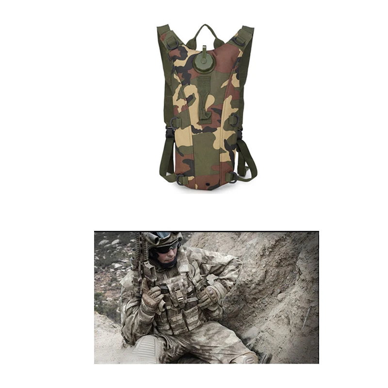 Outdoor Water Bag Backpack Waterproof Folding Durable Army Camouflage Sports Hunting Climbing Camping Sport Bags Covers | Спорт и