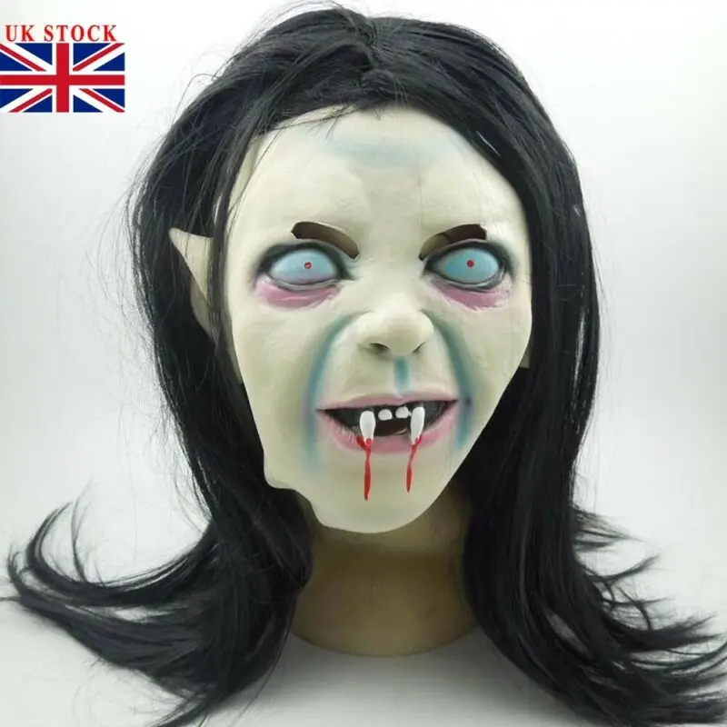 Косплей Хэллоуин ужас продирание Скорпион маска парики черный волшебник призрак