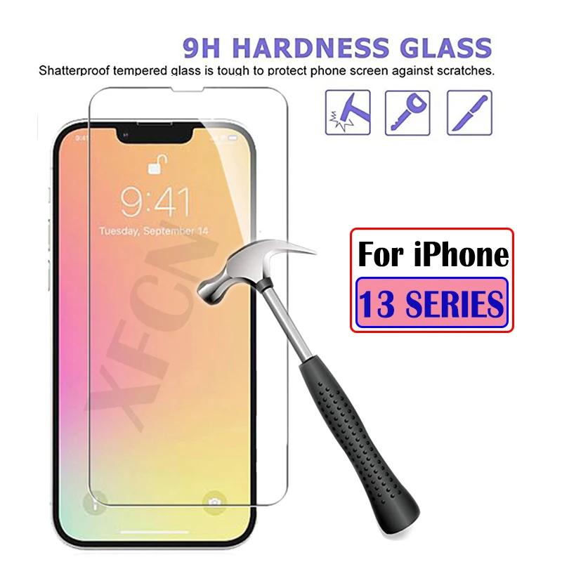 

screen protector glass for iphone 13 pro max tempered glas phone case on iphone13 mini 13pro protective film for iphone 13promax