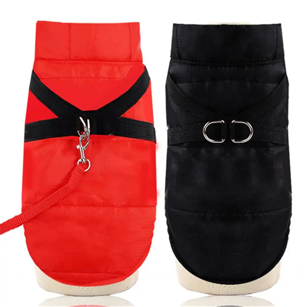 Autumn Winter Pet Dog Clothes For Small Dogs Thicken Warm Puppy Coat Jacket Waterproof Chihuahua Yorkshire Jumpsuit Clothing | Дом и сад