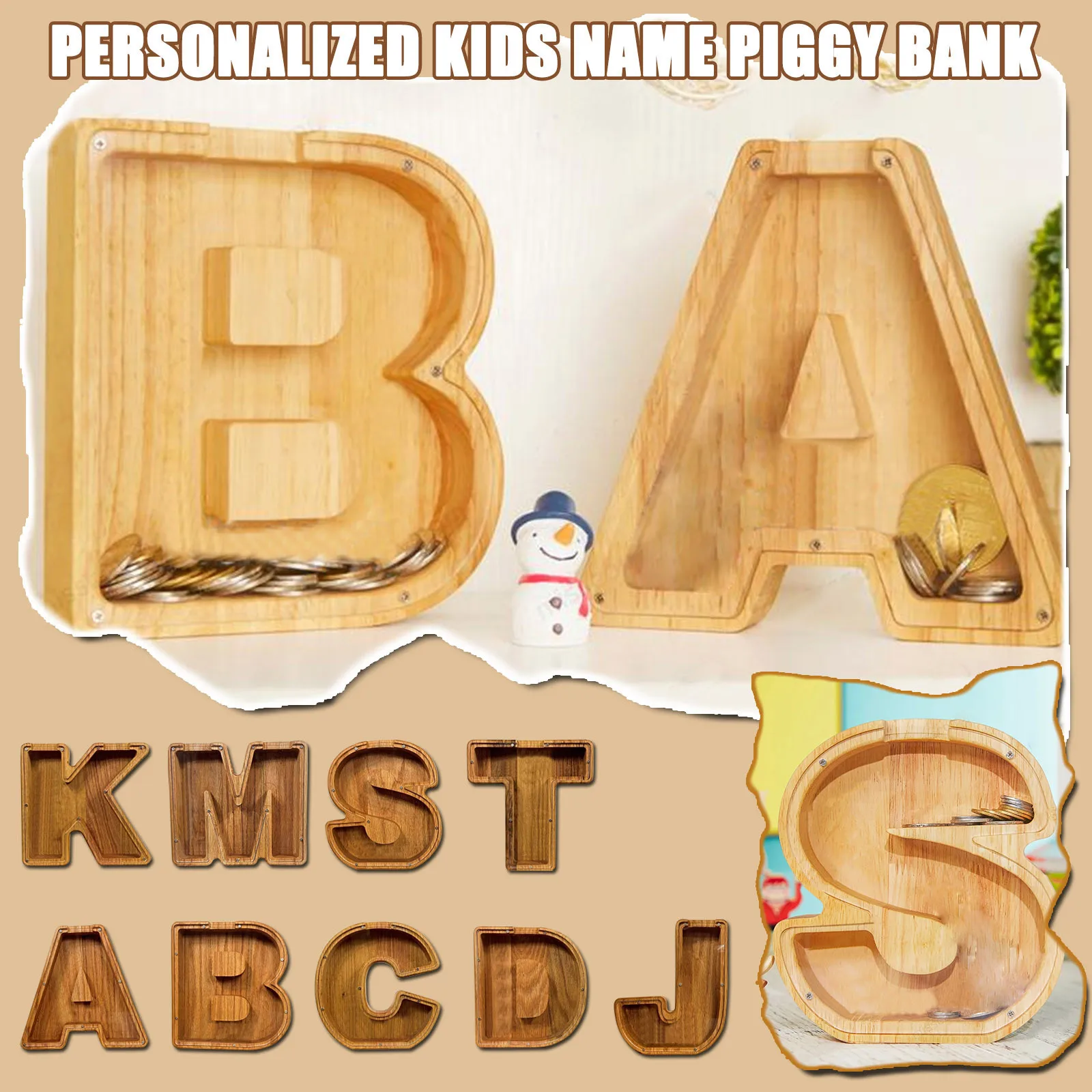 Бак для хранения с английским алфавитом 26 дюймов | Дом и сад