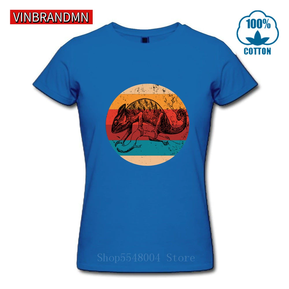 Женская Винтажная футболка с принтом в виде ящерицы силуэт рептилий стиле ретро