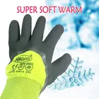 Зимние теплые рабочие перчатки NMSafety с защитой от холода, антизамерзание, унисекс, одежда, ветрозащитные, для низких температур, для холодного хранения, для спорта на открытом воздухе.