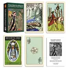 12*7 см, полная английская игра The Smith-Waite Centennial Tarot с инструкцией на английском буклете настольная игра, карты Таро