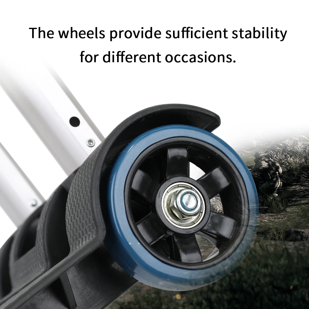 Новая портативная складная двухколесная тележка для багажа путешествий с