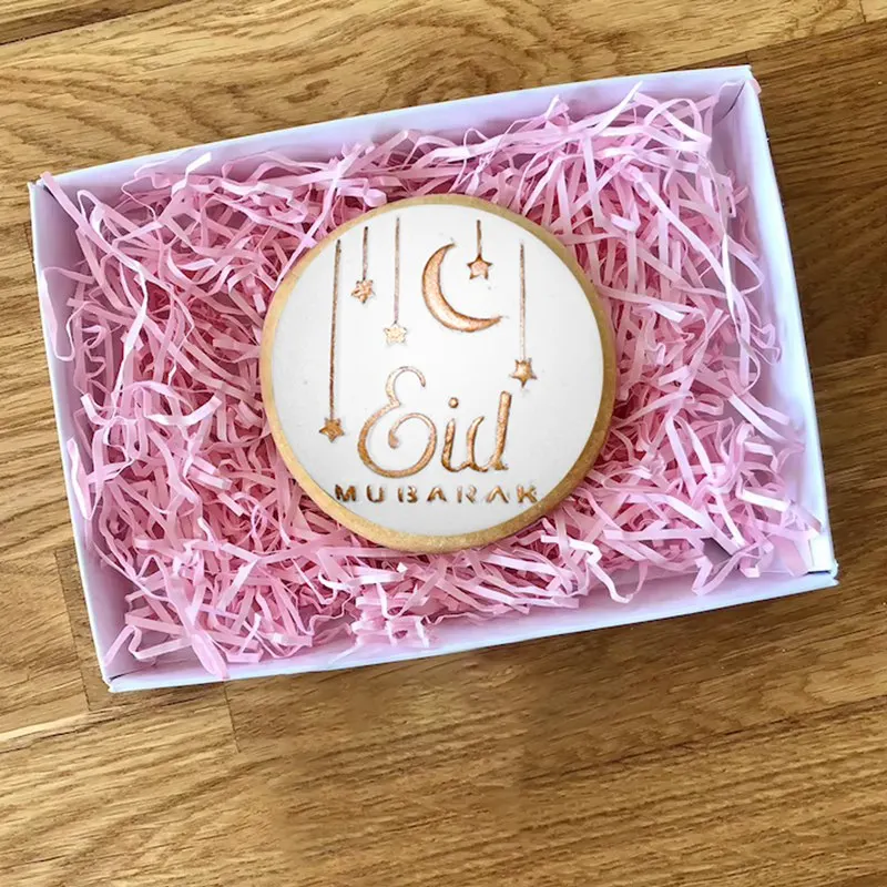 Eid Mubarak формы для печенья Луна Звезда фото дома Исламская мусульманская Вечеринка