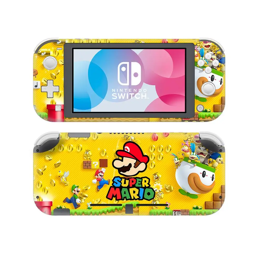 Настенный переключатель Lite стикер s Super Mario nintendo кожа виниловые наклейки крышка