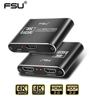 fsu hdmi compatible splitter 4k hdcp full hd video hdmi compatible switch switcher 1in2 out amplifier dual display for ps3 xbox