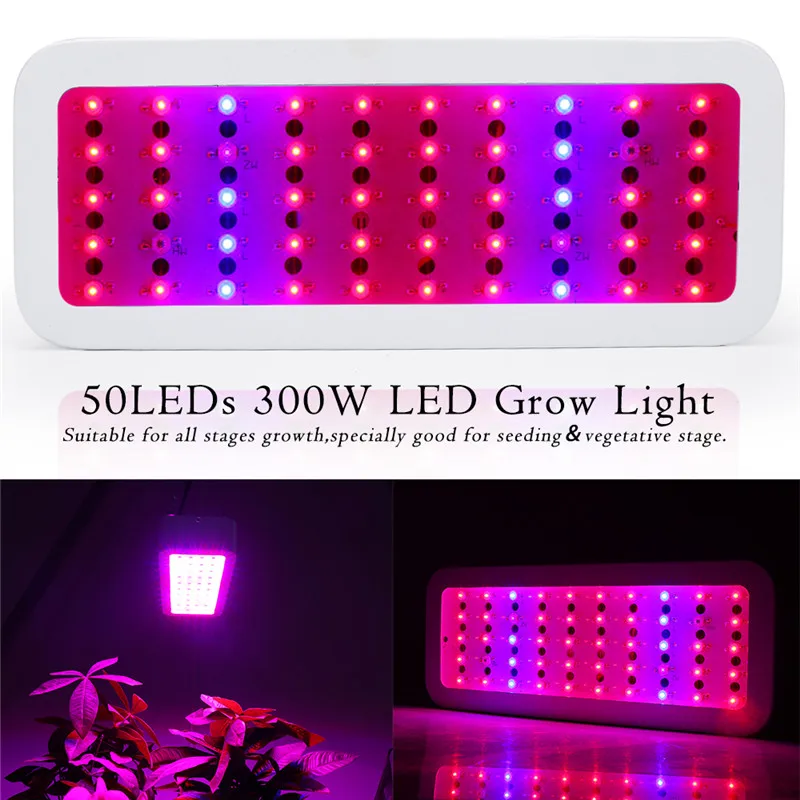 Goedkoop Led Grow Light Panel Full Spectrum Met Uv Ir 300W Groeiende Lampen Hydrocultuur Opknoping Kit Voor Indoor Planten Bloem Zaad Phyto Lamp