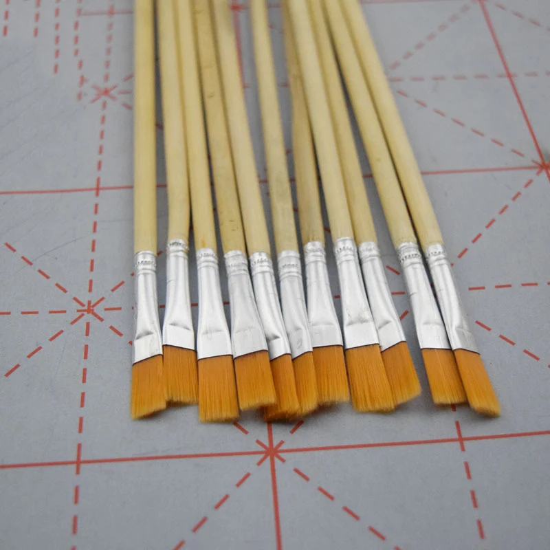 20/100 тонкая ручная щетка набор из нейлона и акрила Краски цифровой художественные