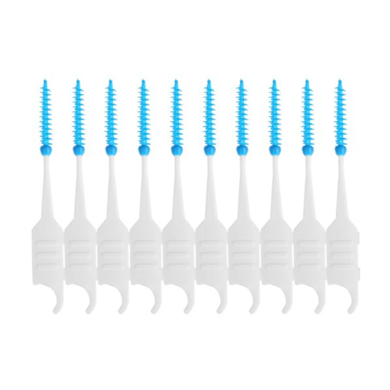 200 шт. одноразовые зубные нити межзубные детали зубная палочка нить чистящая