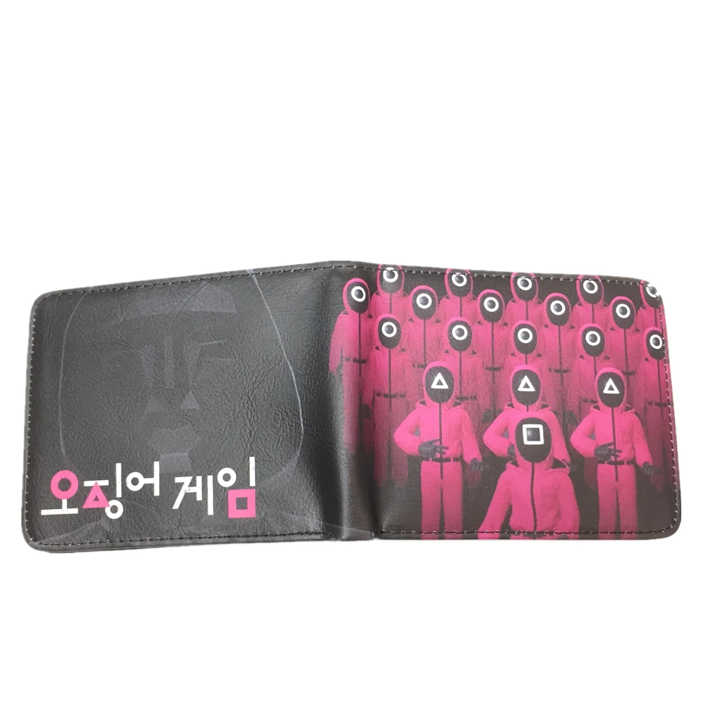 Новые мужские и взрослые Короткие Кошельки для косплея игра кальмар двойного