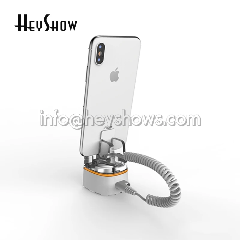 Заряжаемый мобильный телефон безопасности дисплей стенд Iphone охранная