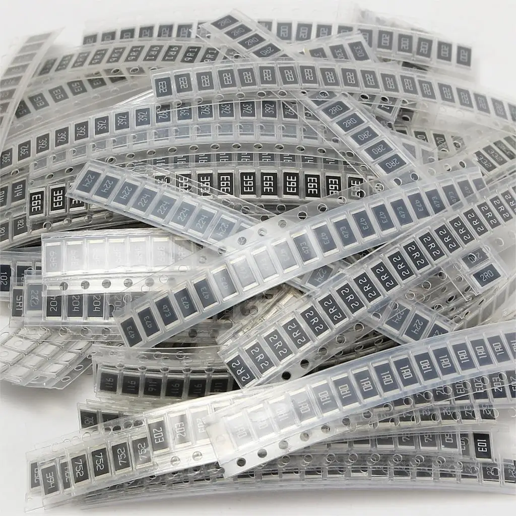 

330pcs/lot 1 ohm-1M ohm Electronic Resistors 5% 2512 SMD Resistor Assorted kit set 10R 47R 100R 10K 470K 680K smd resistor pack