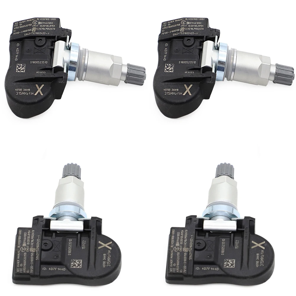 

OE Replacement 40700-3AN1B For Nissan Leaf 2013 2014 2015 2016 2017 TPMS Sensor 315MHz Tire Pressure Sensors