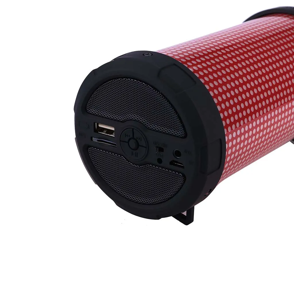 PC Твердый чехол для переноски Bluetooth Динамик светодиодный Портативный мини Беспроводной Динамик музыкальный проигрыватель, Портативный сабвуфер Динамик