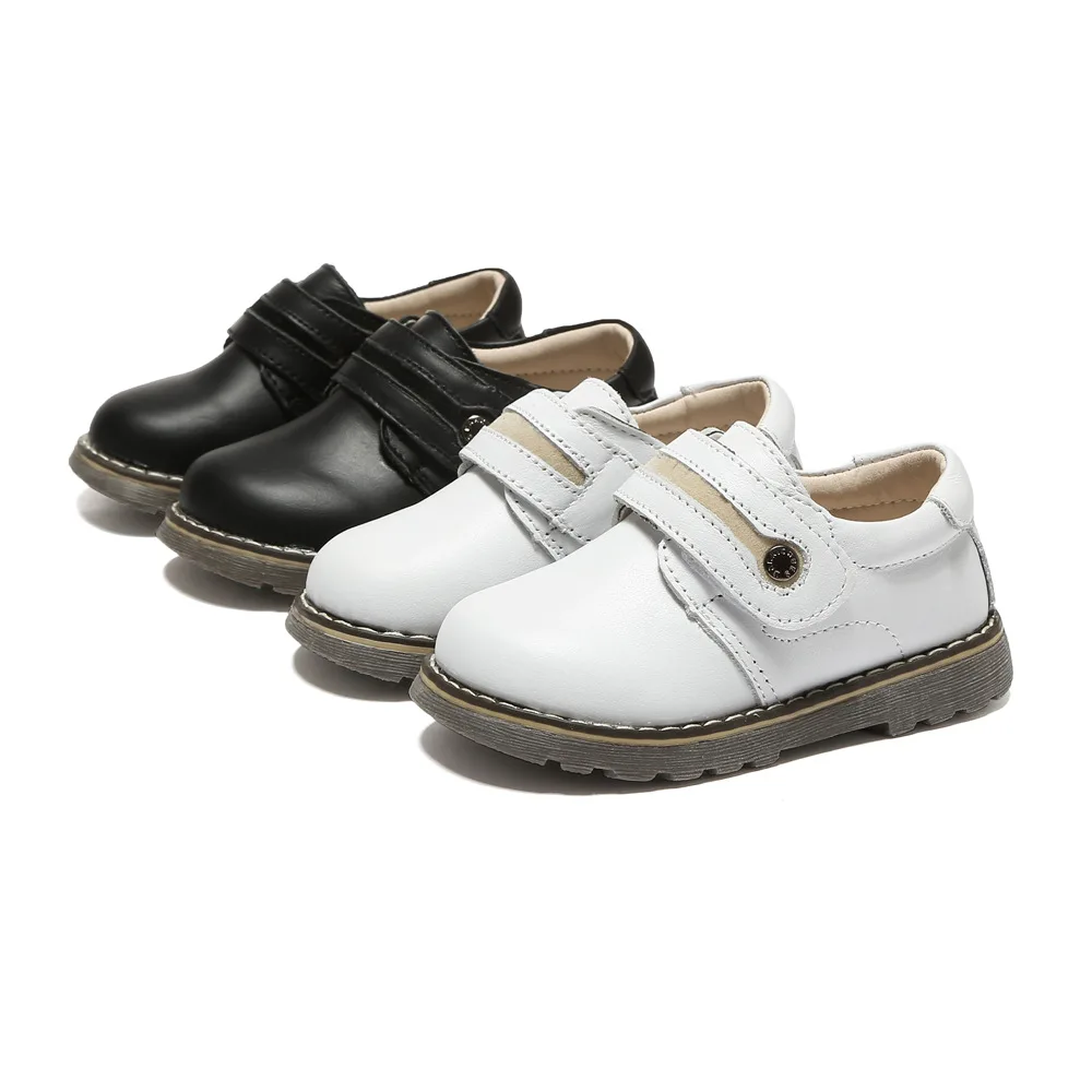 Туфли из натуральной кожи для мальчиков и девочек 13 17 5 см|Кожаная обувь| |