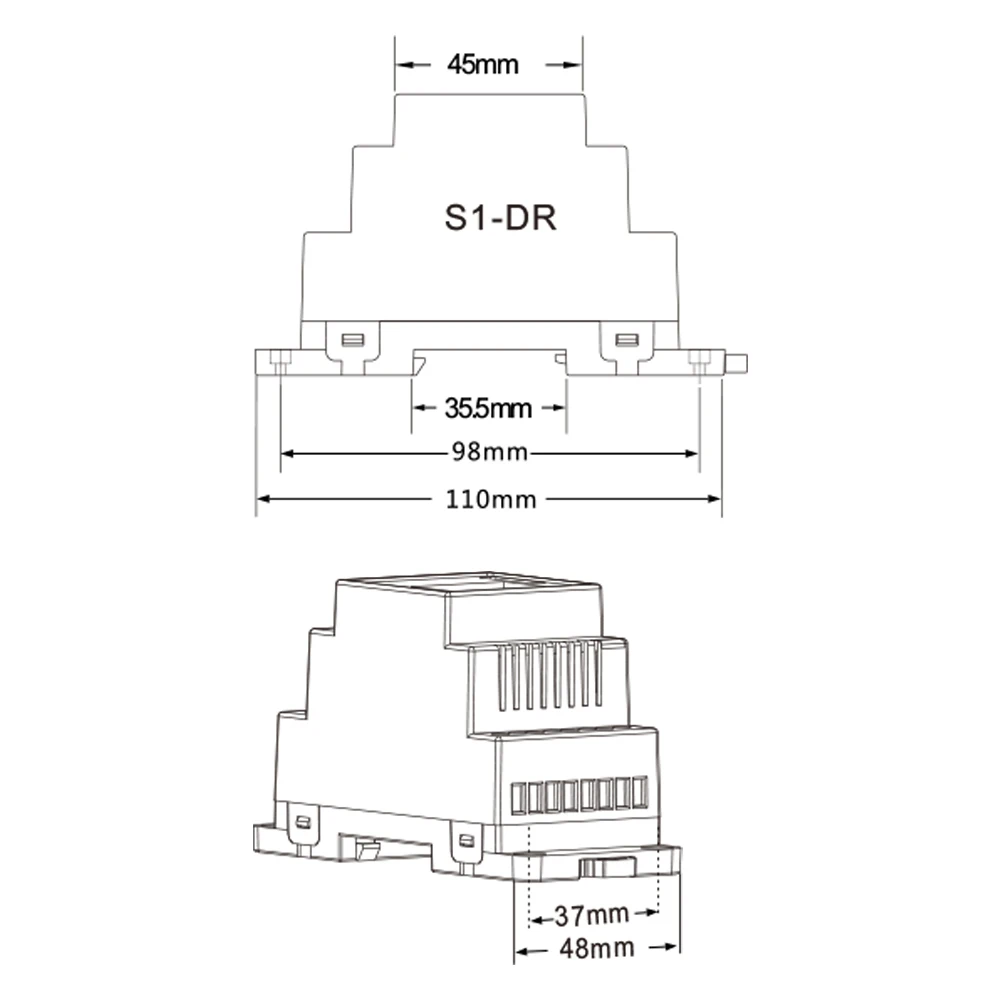 Новый Двухканальный декодер DMX DMX512 1 А 576 Вт преобразует контроллер Triac с
