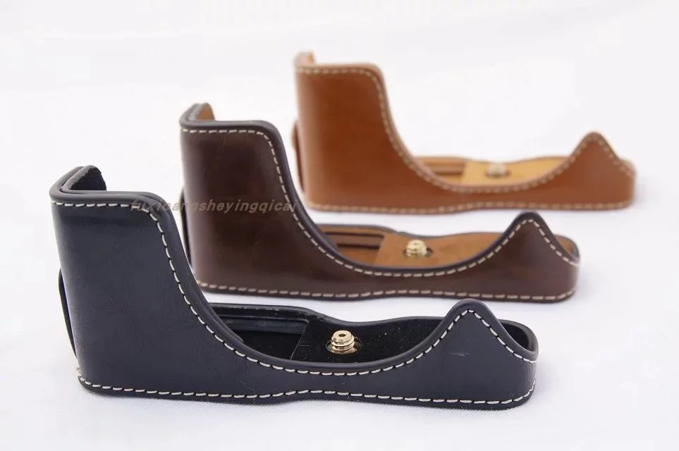 Сумка из искусственной кожи для камеры версии нижней открывающейся защитной