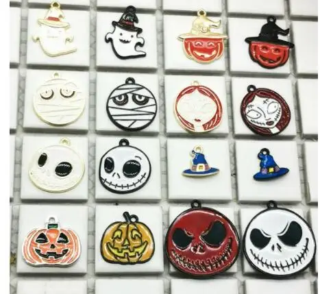 10 шт. эмалевые Подвески Кошмар перед Рождеством|Подвески| |