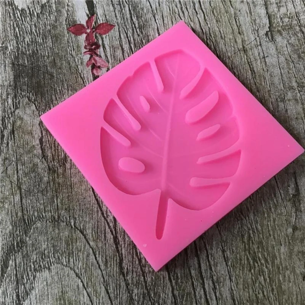 

HOT SALES!!! Monstera Leaf Shape Silicone Mold Fondant Cake Decoration Mould Baking Tool Wholesale Dropshipping New Arrival