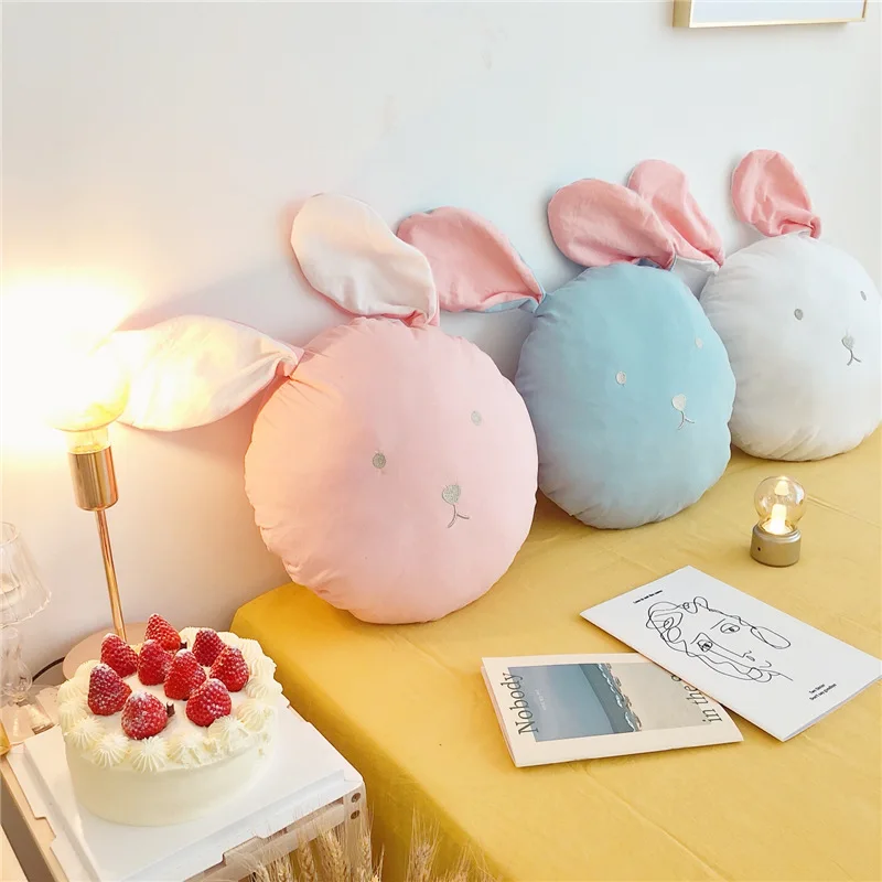 Детская подушка хлопок Мультяшные животные кролик для новорожденных детская