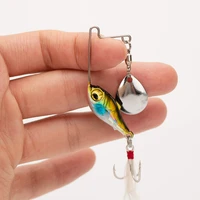 spinner spoon metal fishing lure 10g 15g 20g sequins crankbait spoon artificial baits wobbler rotating bait with treble hooks