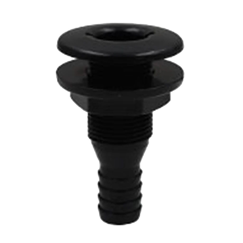 

5/8'' Black Plastic Marine Yacht Bilge Pump Thru-Hull Fittings for Boat Accessories