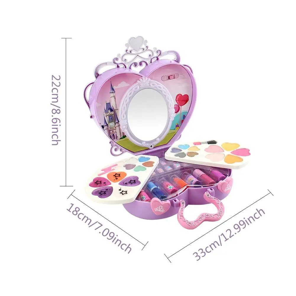 39 шт. набор косметики игрушки Наборы для макияжа светодиодсветильник