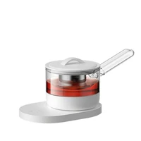 white modern grip kettle glass electronic smart coffee mini teapots temperature control small waterkoker water boiler ob50sh