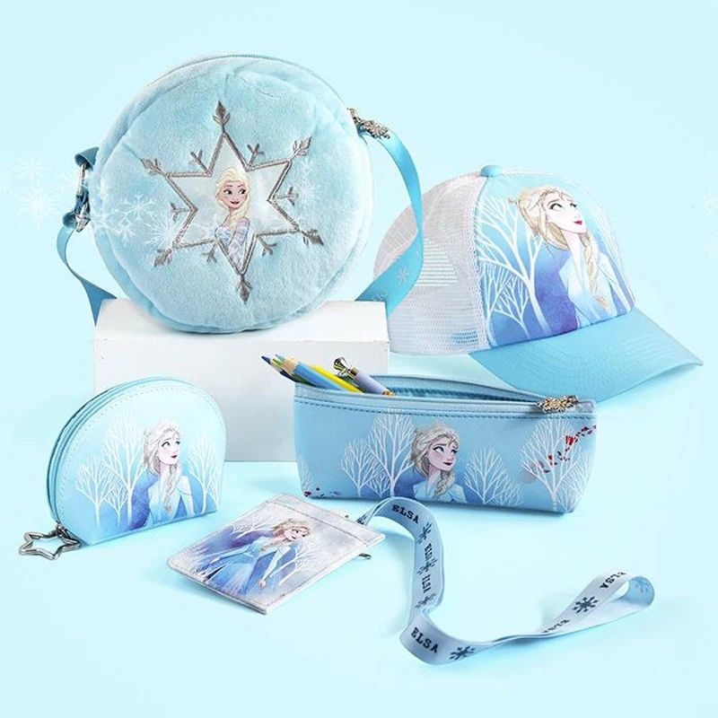 Сумка для монет Disney Frozen 2 1 шт. портативная маленькая сумка Elsa Anna универсальная