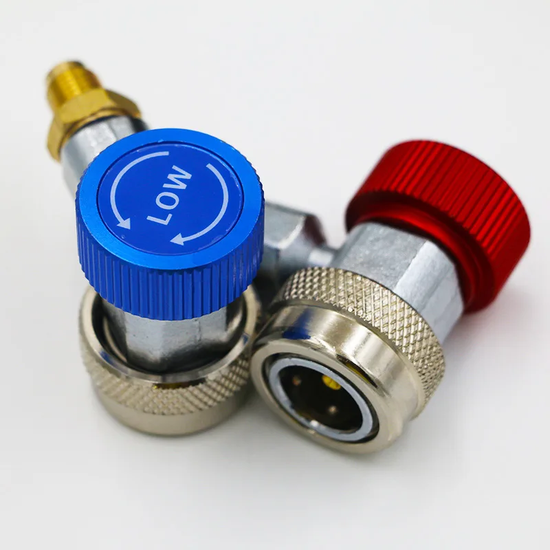 

Car Air Conditioning Fluoride Tool Set Universal Household Air Conditioning Fluoride Meter Pressure Gauge Double Gauge Valve