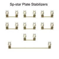 sp star plate stabilizers switches mechanical keyboard gamer diy customize plate mounted satellite axis sp star pre lubed