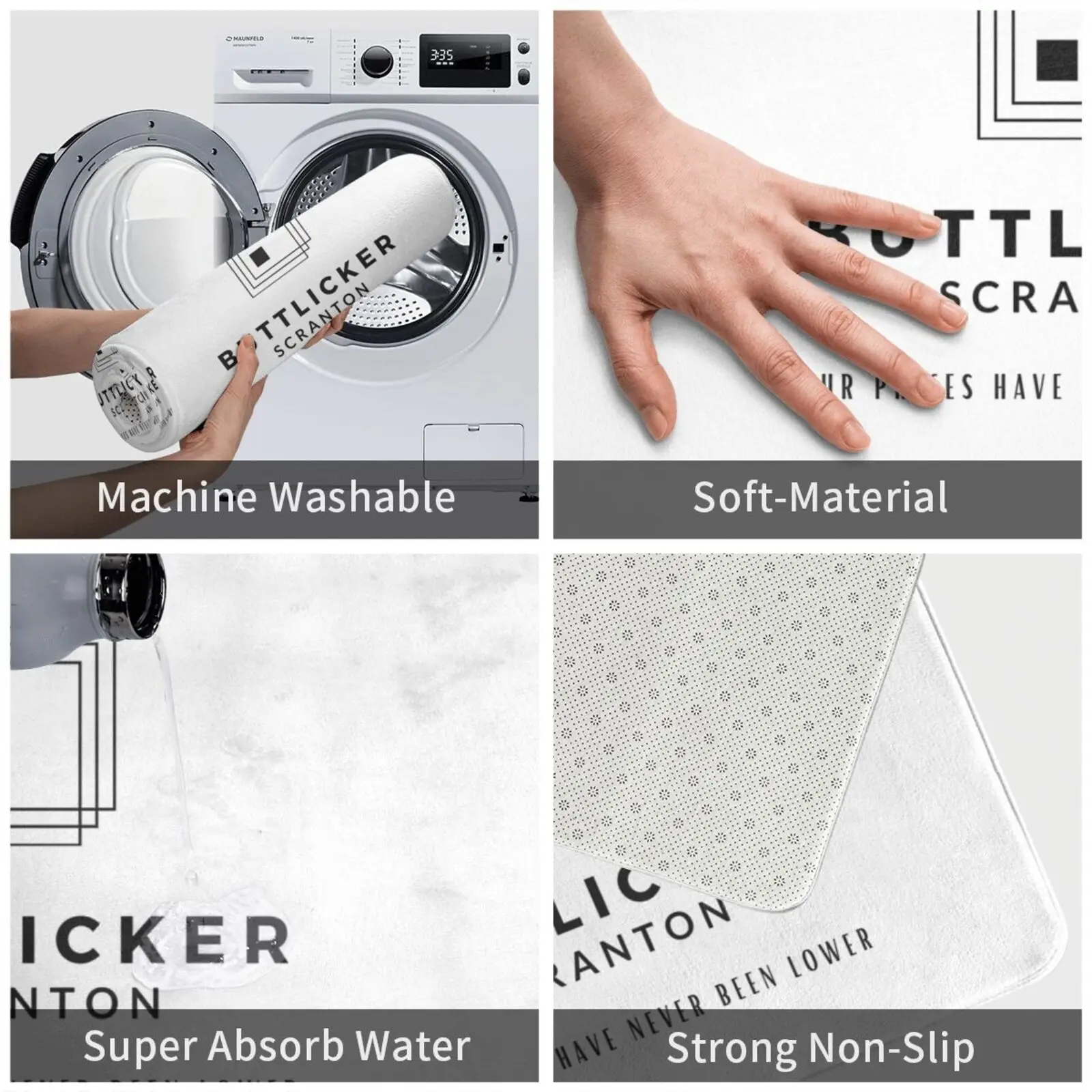 Buttlicker наши цены никогда не были ниже входной двери коврик для ванной Джим хэлперт