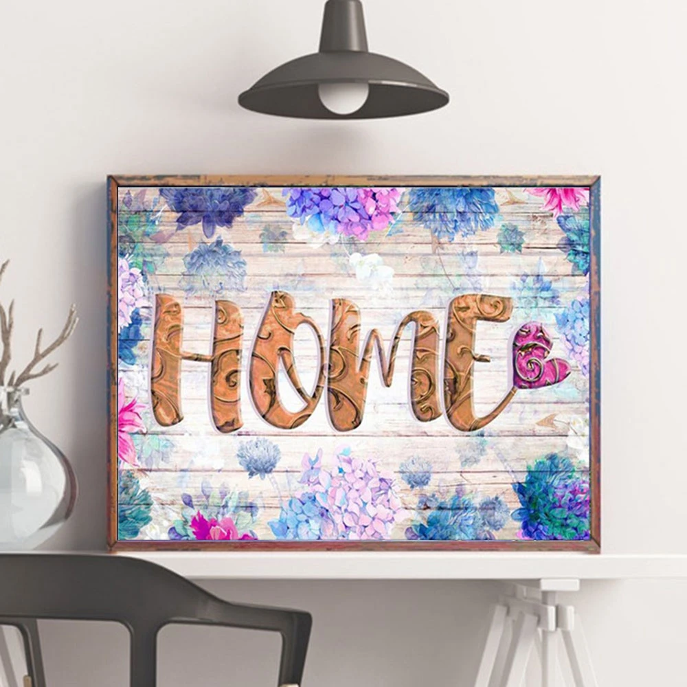 

Home Decor Diamond Painting Family Jewel Cross Stitch Pointing Board Embroidery Diamond Arts and Crafts Wall Decor