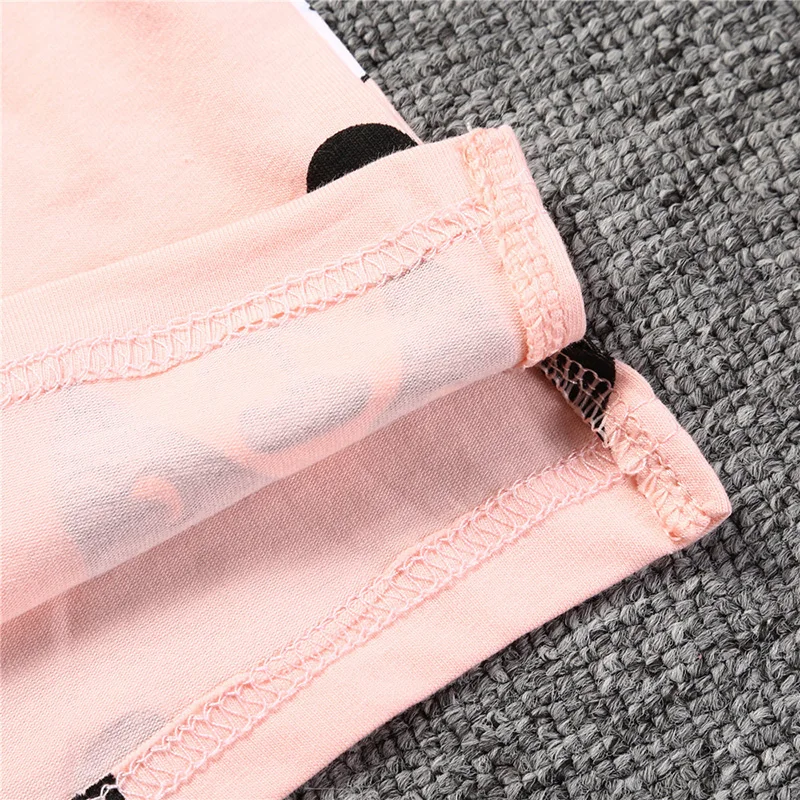 Детская летняя Пижама с коротким рукавом и штаны для сна|Комплекты пижам| |