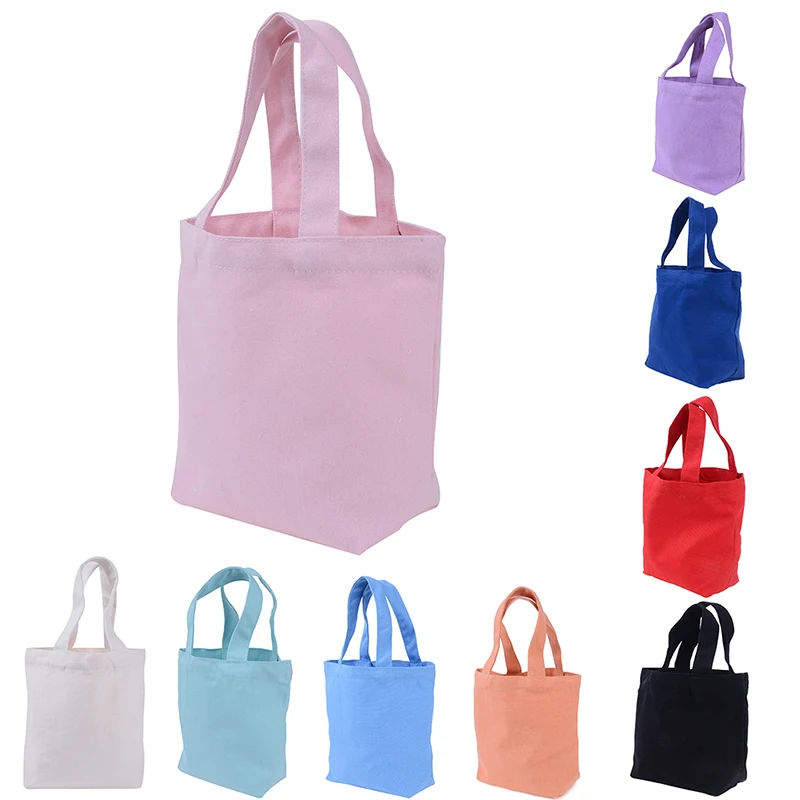

Canvas Shopping Lunch BagTote Shopper Beach 1X Portable Women Girl Bag