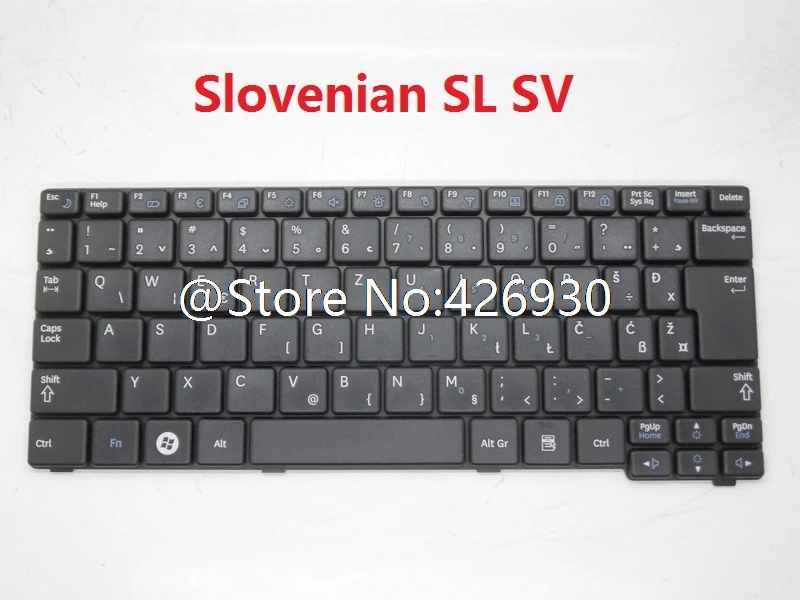 Клавиатура для ноутбука Samsung NB30 NB20 N148 N150 N143 N145 Бельгия BE Греция GK Бразилия BR